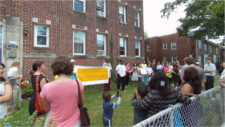 Protesting a landlord's refusal to refund a rent hike ruled illegal