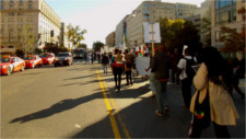 Black is Back takes Lafayette Park and Penn Ave-Permit or not!