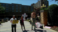 Protesting and disrupting Trump's hate in DC