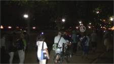 Police close Penn Ave in face of Nagasaki vigil