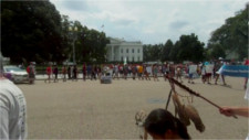 No Dakota Access Pipeline protest at the White House