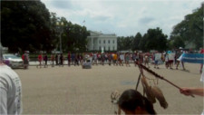No Dakota Access Pipeline protest at the White House